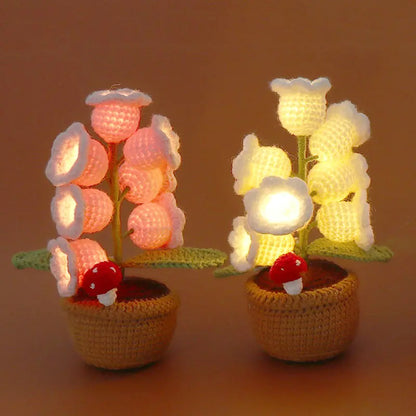 Pot De Fleurs Crochet Fait Main